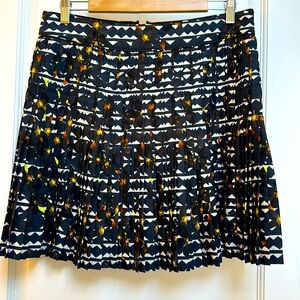 JCrew pleated mini skirt